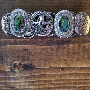 Mother of Pearl Tree of Life Bracelet